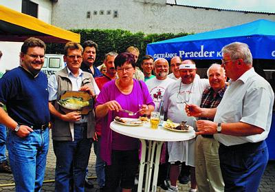 Sommerfest bei den Angelfreunden „Lustige Forelle“ – „Petri Heil“ und „Zum Wohle“