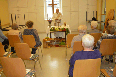 Der Seniorenkreis „Schwesternhaus“ Kettig feierte Erntedankfest